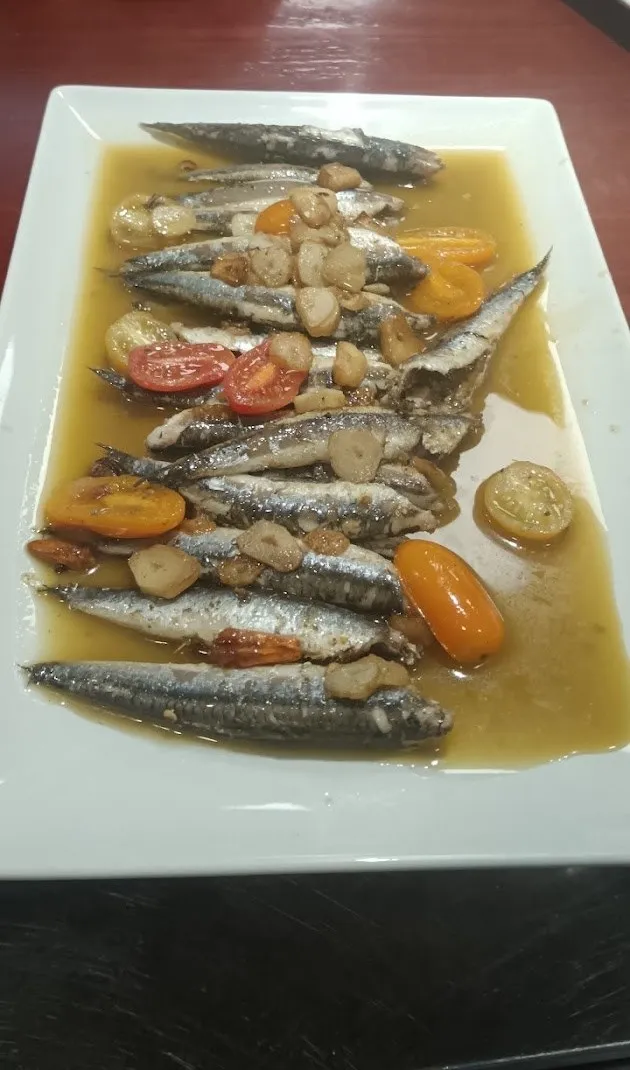 Sardinas con ajo